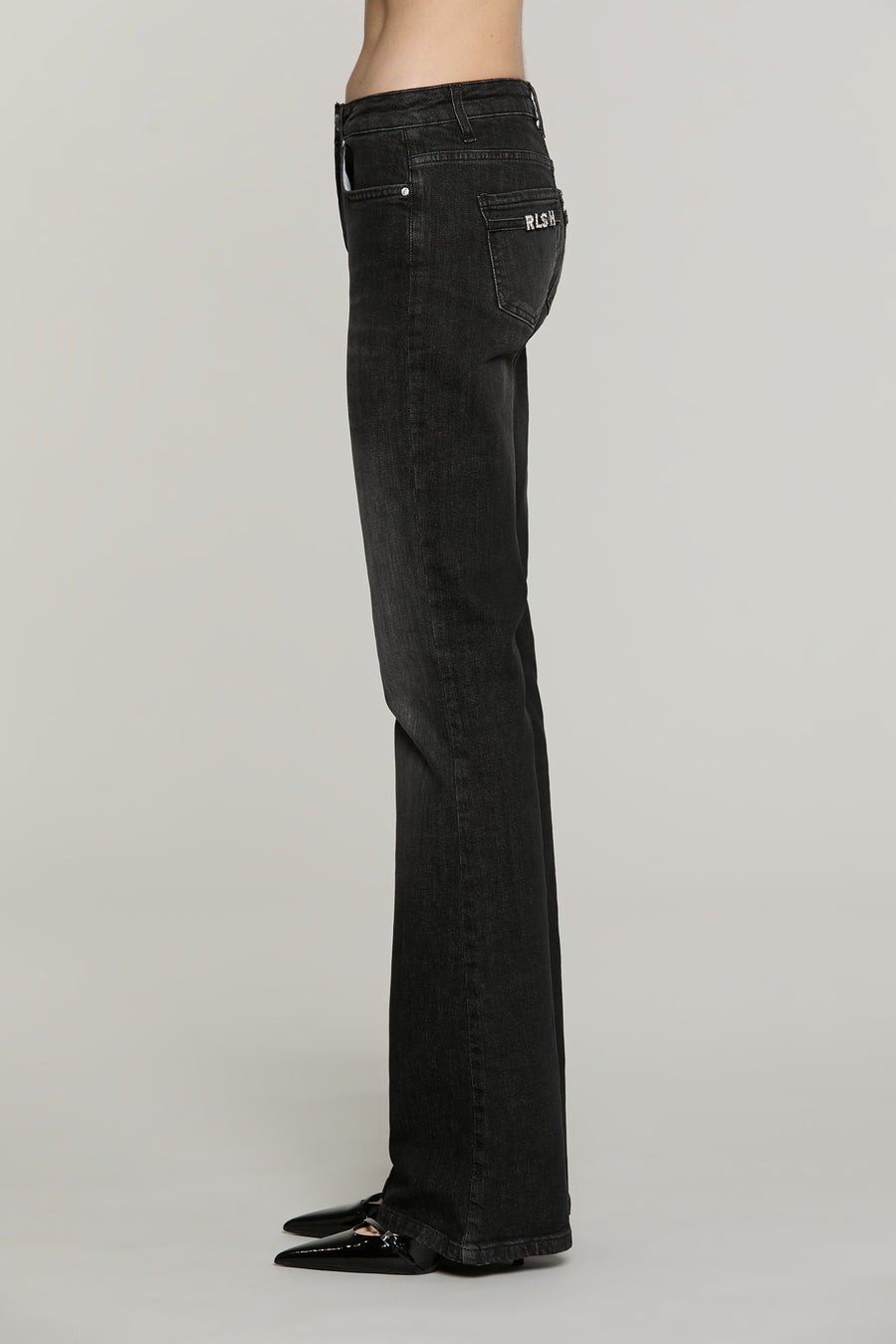 PANTALON SCHIFFER NEGRO RELISH - Imagen 3